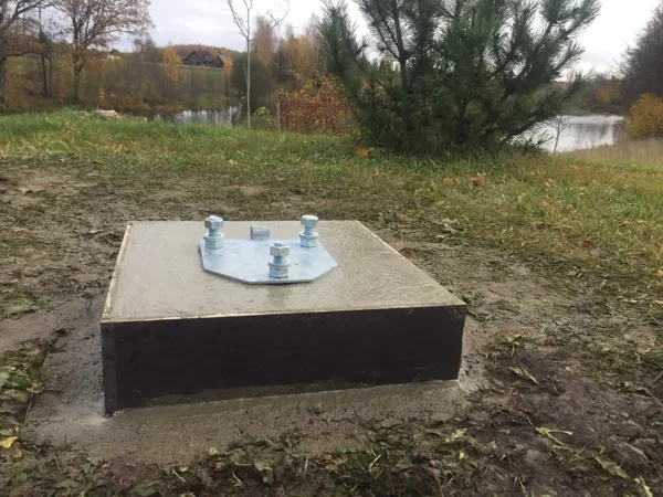 Karogmasta balsta cementēšana
