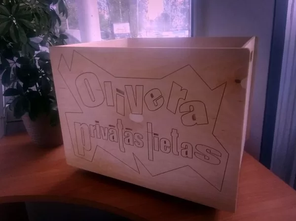 Personalizēta bērnu mantu kaste