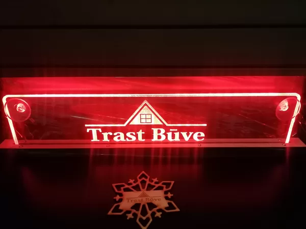 Auto LED izgaismotas plāksnītes